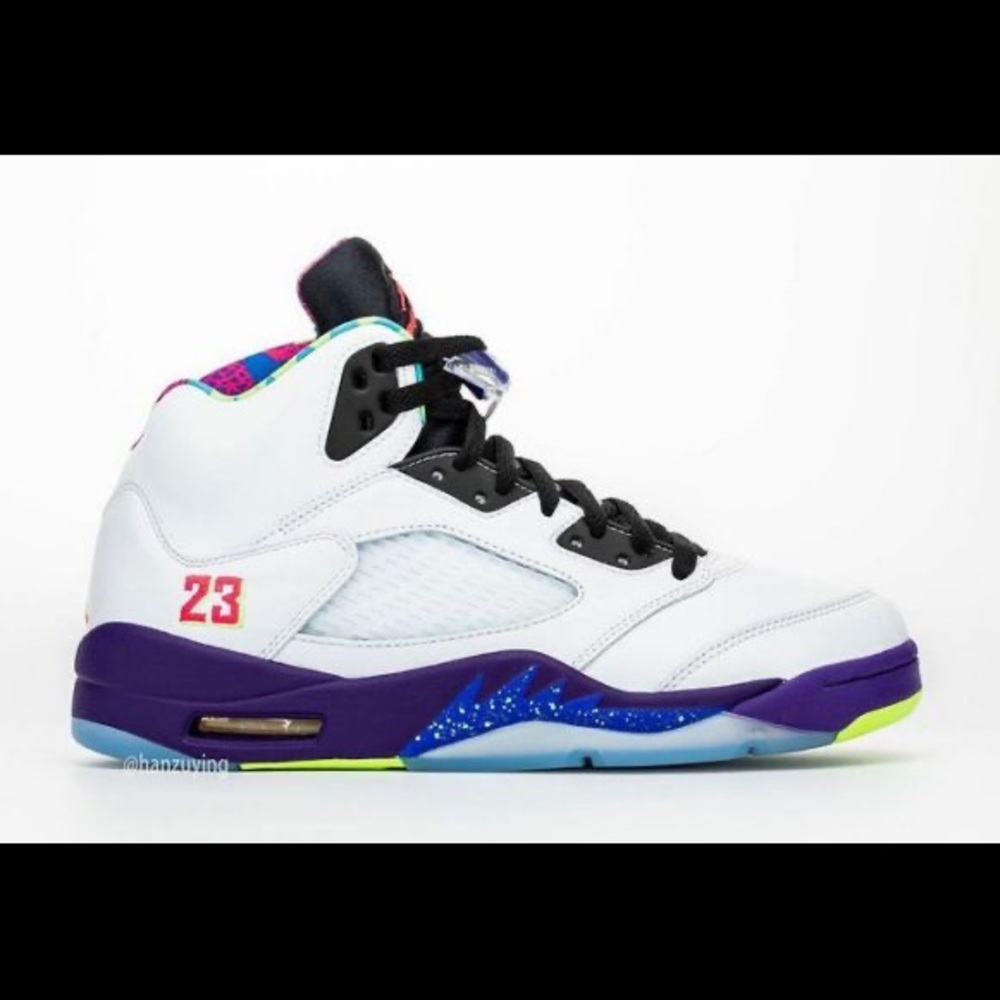 Air Jordan Retro 5s Ghost Green (Alt Bel Air’s) DS